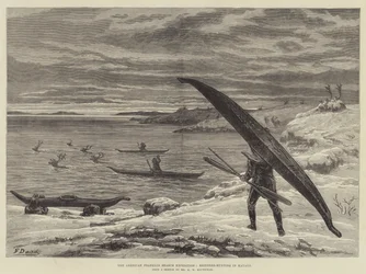 The American Franklin Search Expedition, Reindeer-Hunting in Kayaks